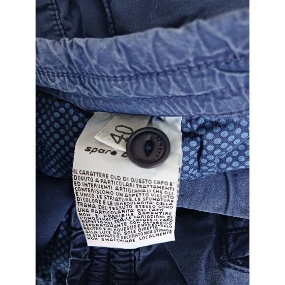 40 Weft Navy Blue Drawstring Casual Shorts Men's Size 40X11 - Picture 8 of 11